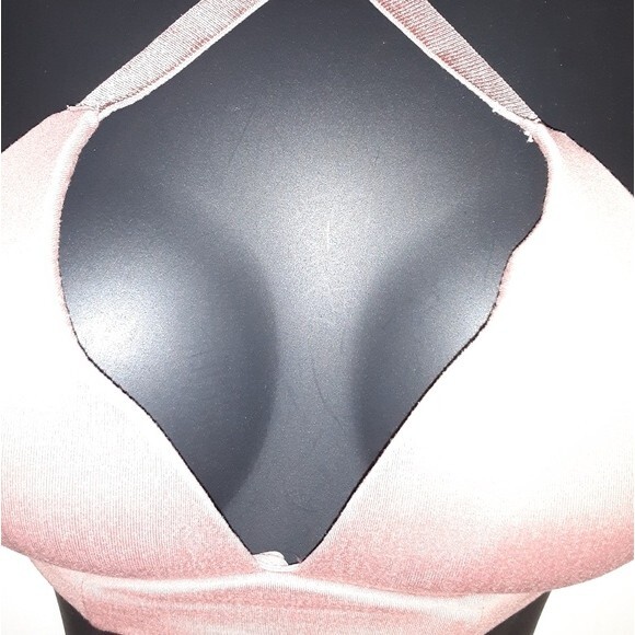 Youmita Lightly Lined Cameo Brown Racerback 32A Bra NWT - Picture 2 of 6
